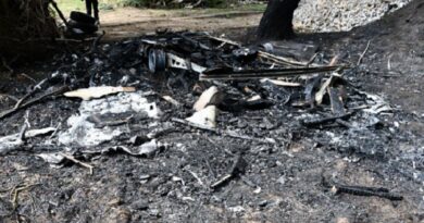 Pożar przyczepy kempingowej Pożar przyczepy kempingowej